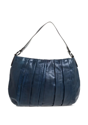 DKNY Vintage pre-owned pleated shoulder bag - Blue