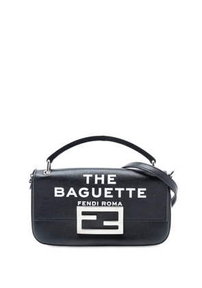 Fendi Pre-Owned 2010-2025 Marc Jacobs Calfskin Baguette Phone Pouch satchel - Black