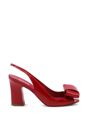 Miu Miu Pre-Owned Vernice slingback heels - Red