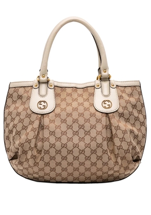 Gucci Pre-Owned 2016-2025 GG Canvas Scarlett tote bag - Brown