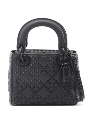 Christian Dior Pre-Owned 2010s mini Lady Dior two-way tote bag - Black
