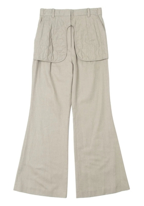 Muller Of Yoshiokubo wide-leg trousers - Green