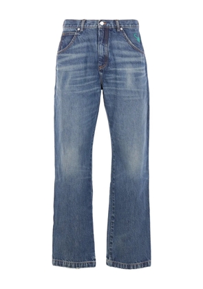 Cherry World Santa Monica embroidered jeans - Blue