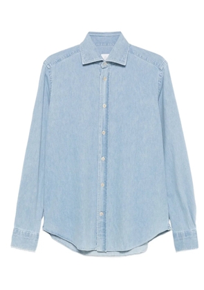 Eleventy long-sleeve denim shirt - Blue