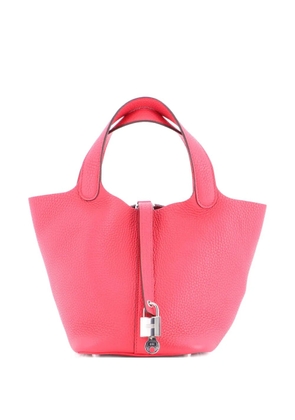 Hermès Pre-Owned Picotin Lock Bag Clemence PM bucket bag - Pink