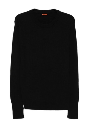 Barena ribbed crew-neck sweater - Black