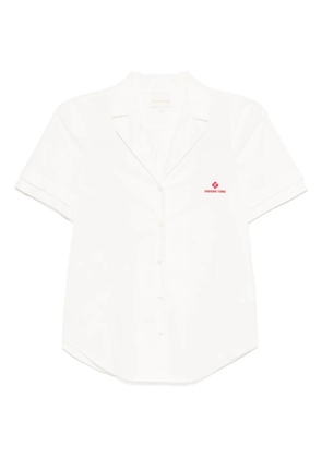 SHUSHU/TONG logo-embroidered shirt - White