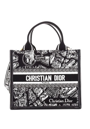 Christian Dior Pre-Owned Book with Strap Embroidered Canvas Small tote bag - Black