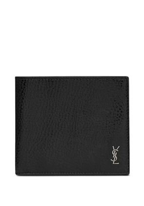 Saint Laurent logo wallet - Black