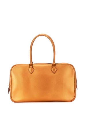 Hermès Pre-Owned 2004 Metallic Chevre Coromandel Plume Elan 28 handbag - Orange