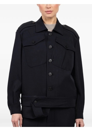 Seafarer buttoned jacket - Blue