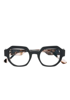Face À Face geometric-frame glasses - Black