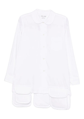 Comme Des Garçons Comme Des Garçons multi-pocket shirt - White