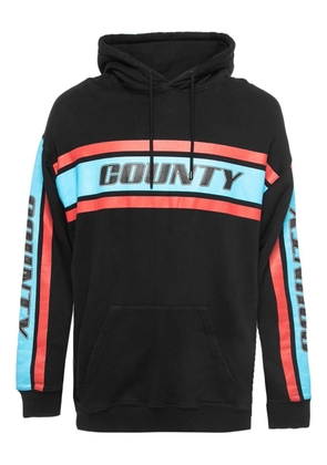 COUNTY OF MILAN 2024 logo-print hoodie - Black