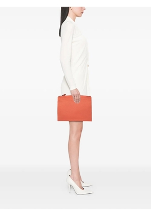 Hermès Pre-Owned 2015 Medium Togo Bazar Pouch clutch bag - Orange