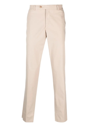 Lardini slim-fit cotton blend chinos - Neutrals