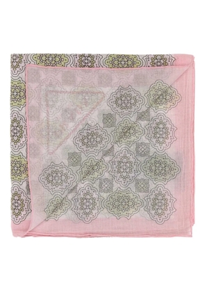 Prada printed cotton foulard - Neutrals