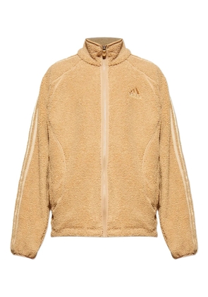 adidas Borg Fleece Teamgeist zip-up sweatshirt - Neutrals