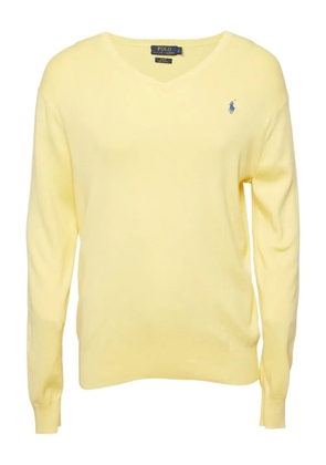 Polo Ralph Lauren Vintage 2024 Polo Pony-embroidered jumper - Yellow