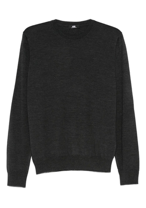 ALPHA STUDIO merino crew-neck sweater - Grey