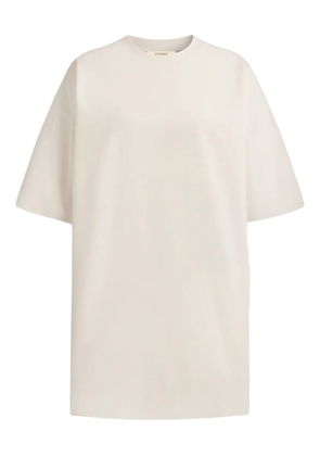 12 STOREEZ cotton T-shirt dress - White