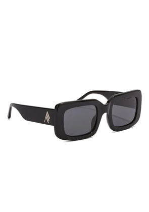 The Attico square-frame sunglasses - Black