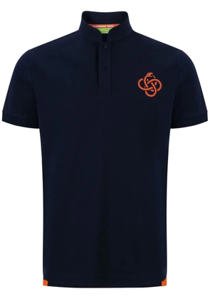 Shanghai Tang Year of the Snake polo shirt - Blue