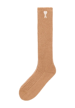 AMI Paris Holiday Capsule socks - Neutrals