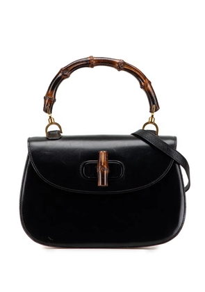 Gucci Pre-Owned 20th Century Calfskin Bamboo Night handbag - Black