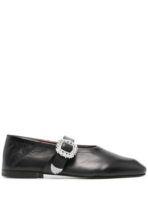 Wales Bonner buckle-detail ballet flats - Black