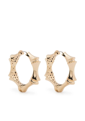 Eddie Borgo largu Bambu hoop earrings - Gold