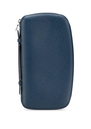 Louis Vuitton Pre-Owned 2015 Taiga Atoll Organizer - Blue