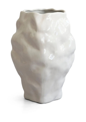 101 Copenhagen medium Katachi high-glaze vase (35cm x 22cm) - Neutrals