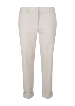 Fabiana Filippi cuffed trousers - Neutrals