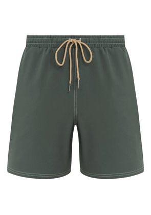 Lygia & Nanny Tony drawstring-detailed rear-pocket swim shorts - Green