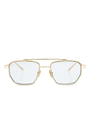 Leisure Society Prism geometric glasses - Gold