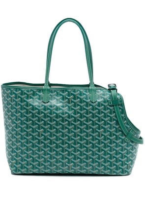 Goyard Pre-Owned 2023 Goyardine Chien Gris Pet Carrier travel bag - Green
