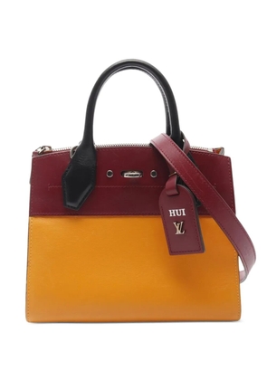 Louis Vuitton Pre-Owned 2016 Mini City Steamer two-way handbag - Orange