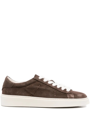Eleventy suede sneakers - Brown