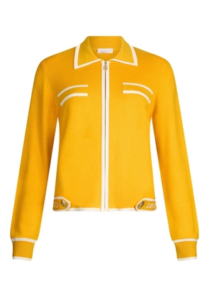 LIU JO zip-up cardigan - Yellow