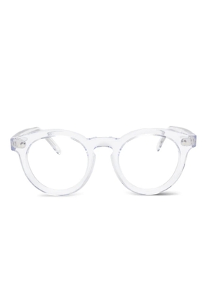 Family Affair The Smash round-frame glasses - White