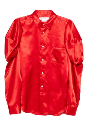 Comme Des Garçons Comme Des Garçons button-up blouses - Red