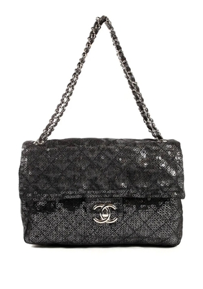 CHANEL Pre-Owned 2009 Jumbo Classic Flap shoulder bag - Black