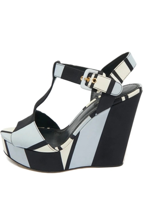 Dolce & Gabbana Pre-Owned t-strap sandals - Black