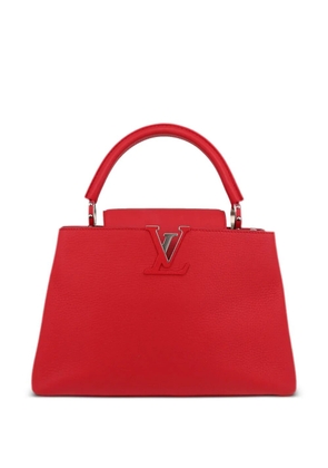 Louis Vuitton Pre-Owned 2017 Capucines MM two-way bag - Red