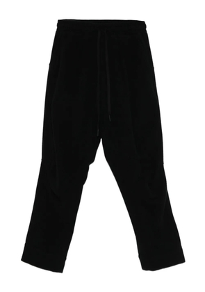Andrea Ya'aqov cashmere track pants - Black