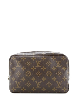 Louis Vuitton Pre-Owned Trousse Toiletry Monogram Canvas 23 pouch - Brown