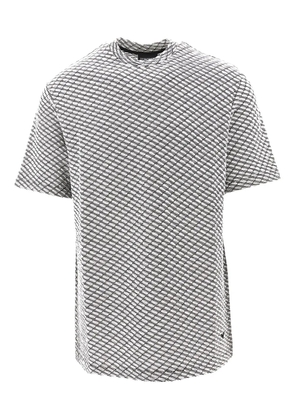Emporio Armani patterned T-shirt - White