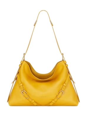 Givenchy 보유 샤이니 레더 미디엄 백 - Yellow