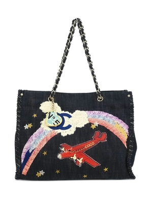 CHANEL Pre-Owned 2005-2006 Night Flight tote bag - Blue